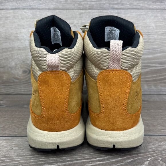 Danner Inquire Mid 5” Women’s Sz 10 Golden Oak SageBrush Vibram Hiking Boots - Picture 4 of 12